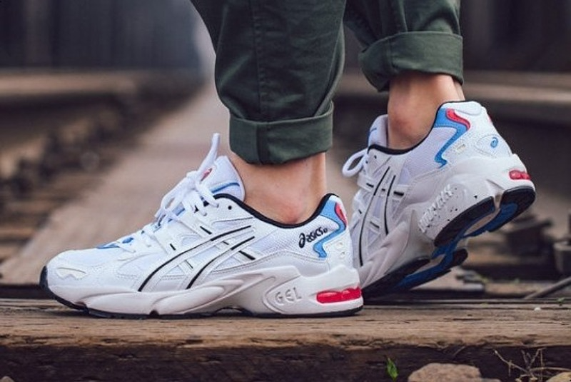 Giày Asics Gel Kayano 5 'White' 1021A280-100 - Ảnh 2