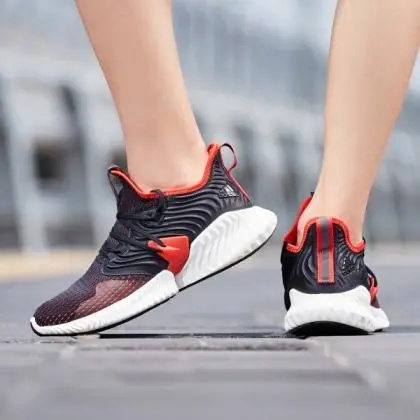 Giày Adidas Alphabounce Instinct Clima 'Black Active Red' D97313 - Ảnh 6