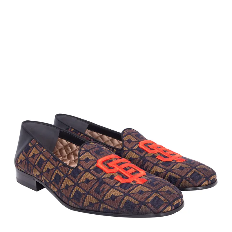 Alternative view of Giày Gucci Men's Loafers Brown 548891-90310-4095