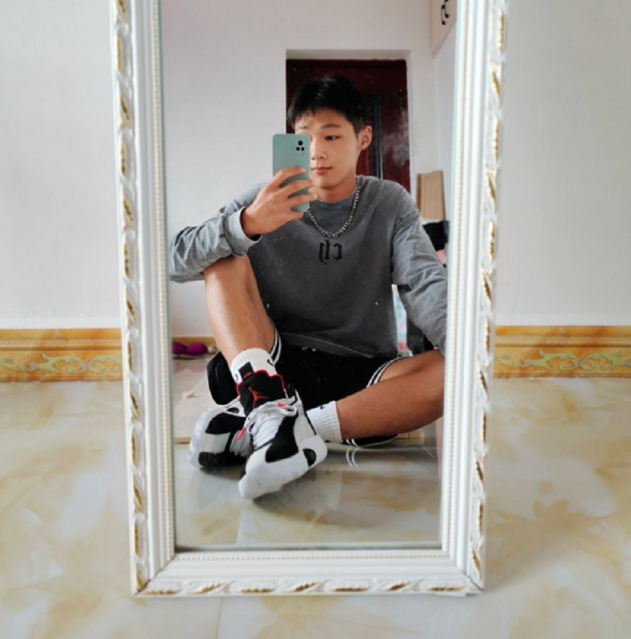 Giày Nike Air Jordan 35 Low GS ‘Black White Red’ CQ9433-101 - Ảnh 2