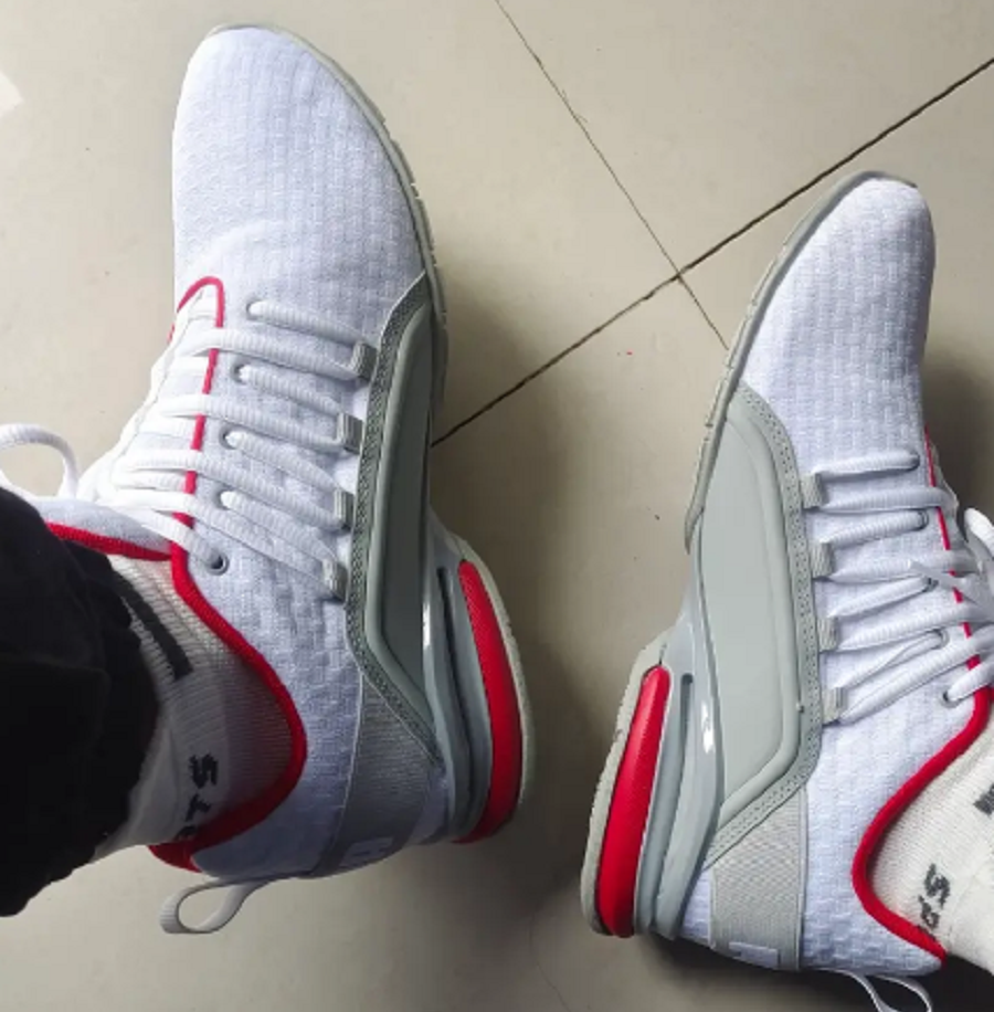 Giày Puma Axelion Block Men's 'White Red' 193148-02 - Ảnh 3