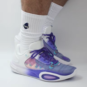Alternative view of Giày Li-Ning Wade All City 11 'Purple White' ABAT031-3