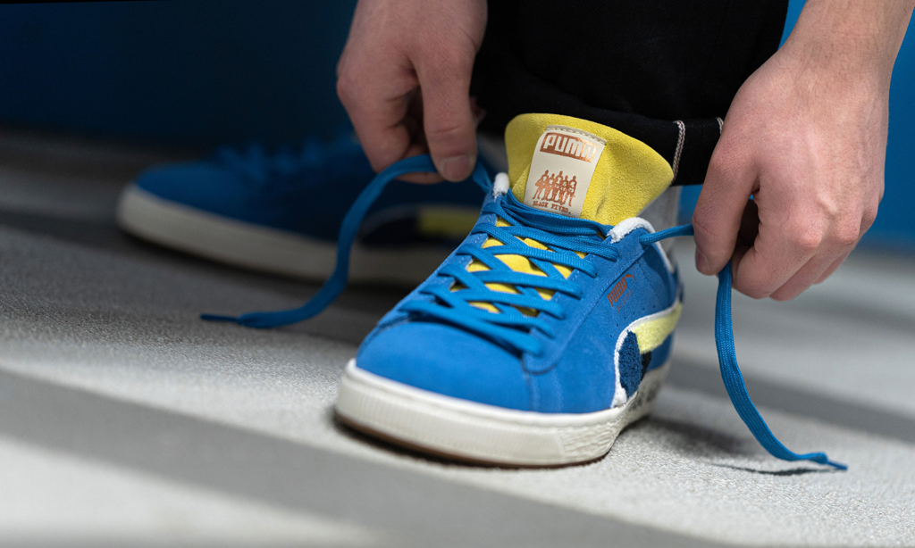 Giày Puma Black Fives x Suede Classic 'Star Sapphire' 381957-01 - Ảnh 3