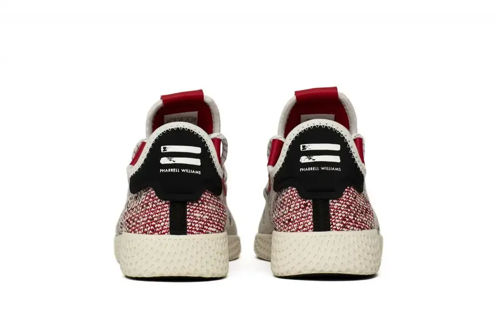 Giày Adidas Tennis Hu V2 Pharrell Solar 'Scarlet' BB9542 - Ảnh 9