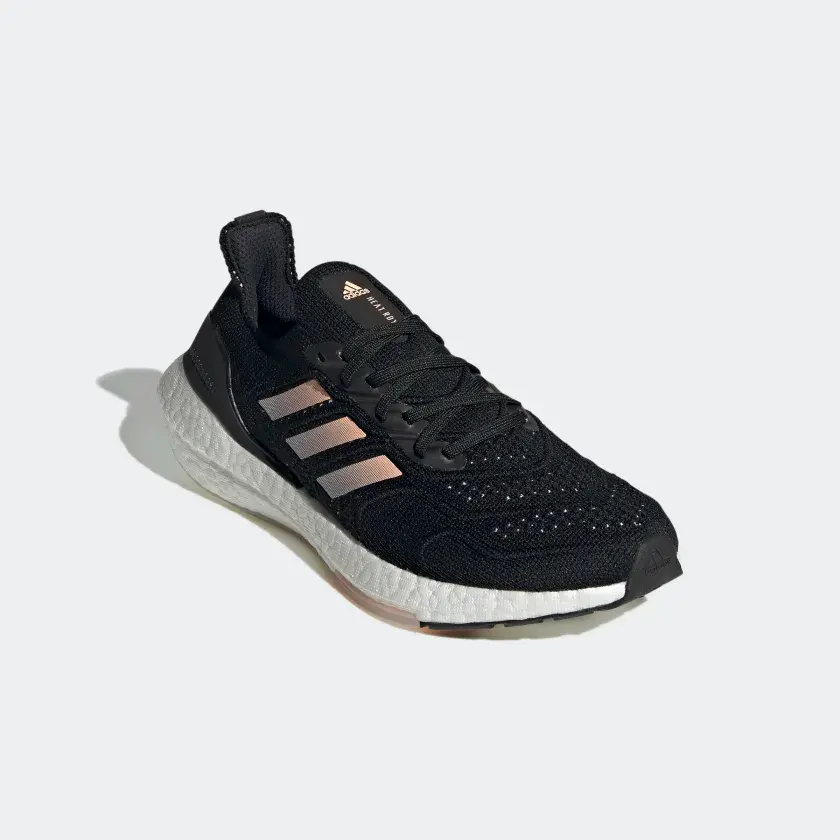 Alternative view of Giày Adidas UltraBoost 22 Heat.RDY 'Black Clear Orange' H01174