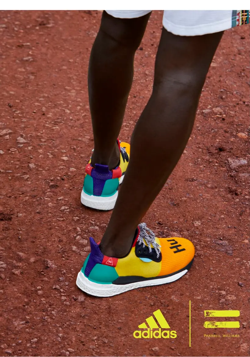 Alternative view of Giày Adidas Pharrell Williams X Adidas Solar Hu Glide 'Yelow' BB8042