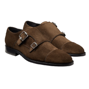 Alternative view of Giày Jimmy Choo Finnion 'Brown' FINNIONMONKSTRAPSVV027245