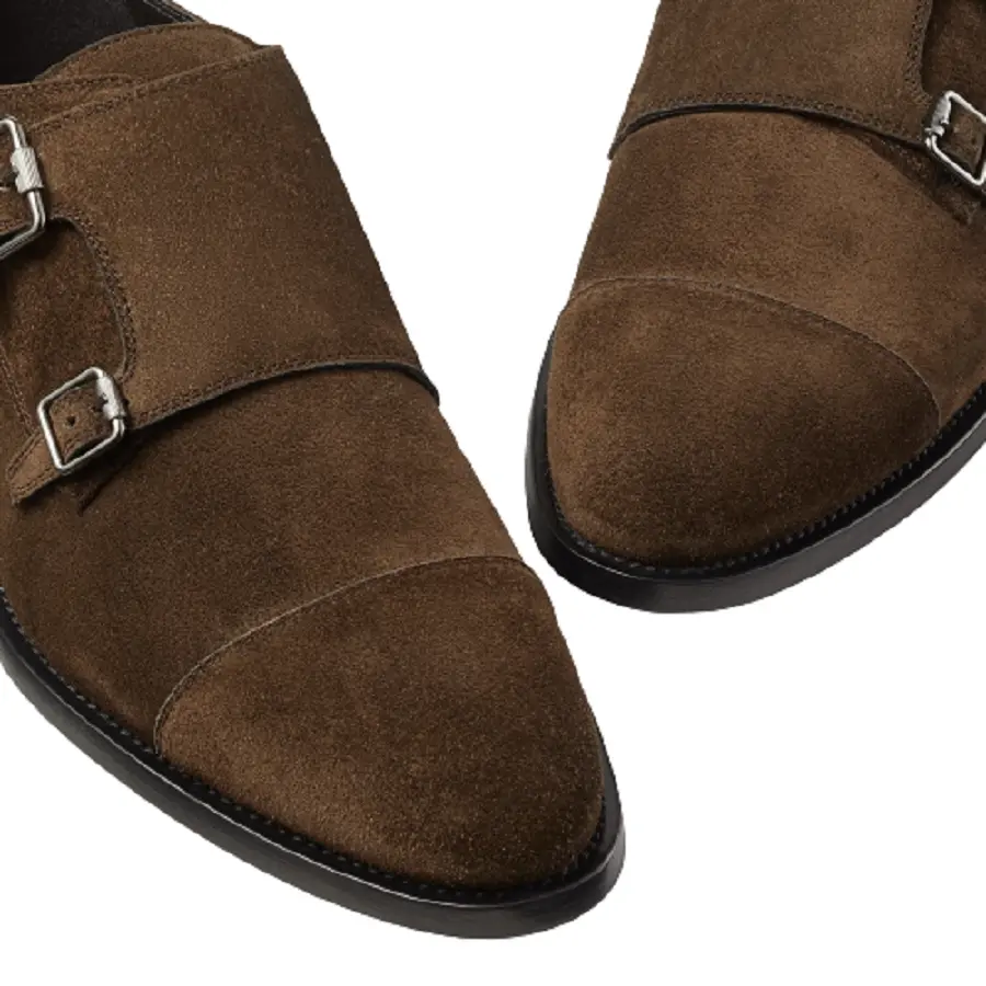 Giày Jimmy Choo Finnion 'Brown' FINNIONMONKSTRAPSVV027245 - Ảnh 3