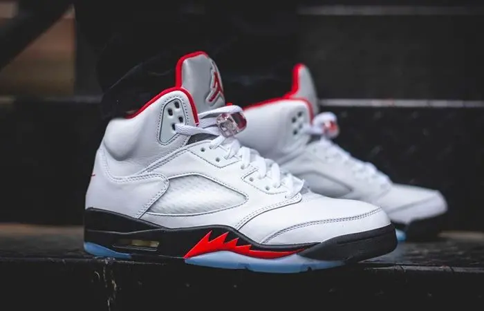 Giày Nike Air Jordan 5 Retro 'Fire Red' 2020 DA1911-102 - Ảnh 5
