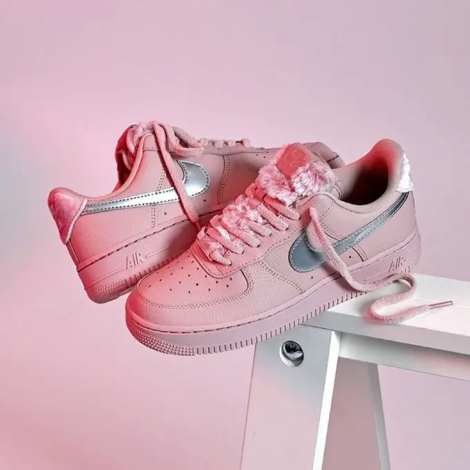 Giày Nike Air Force 1 Low Pink Oxford D06724-601 - Ảnh 5