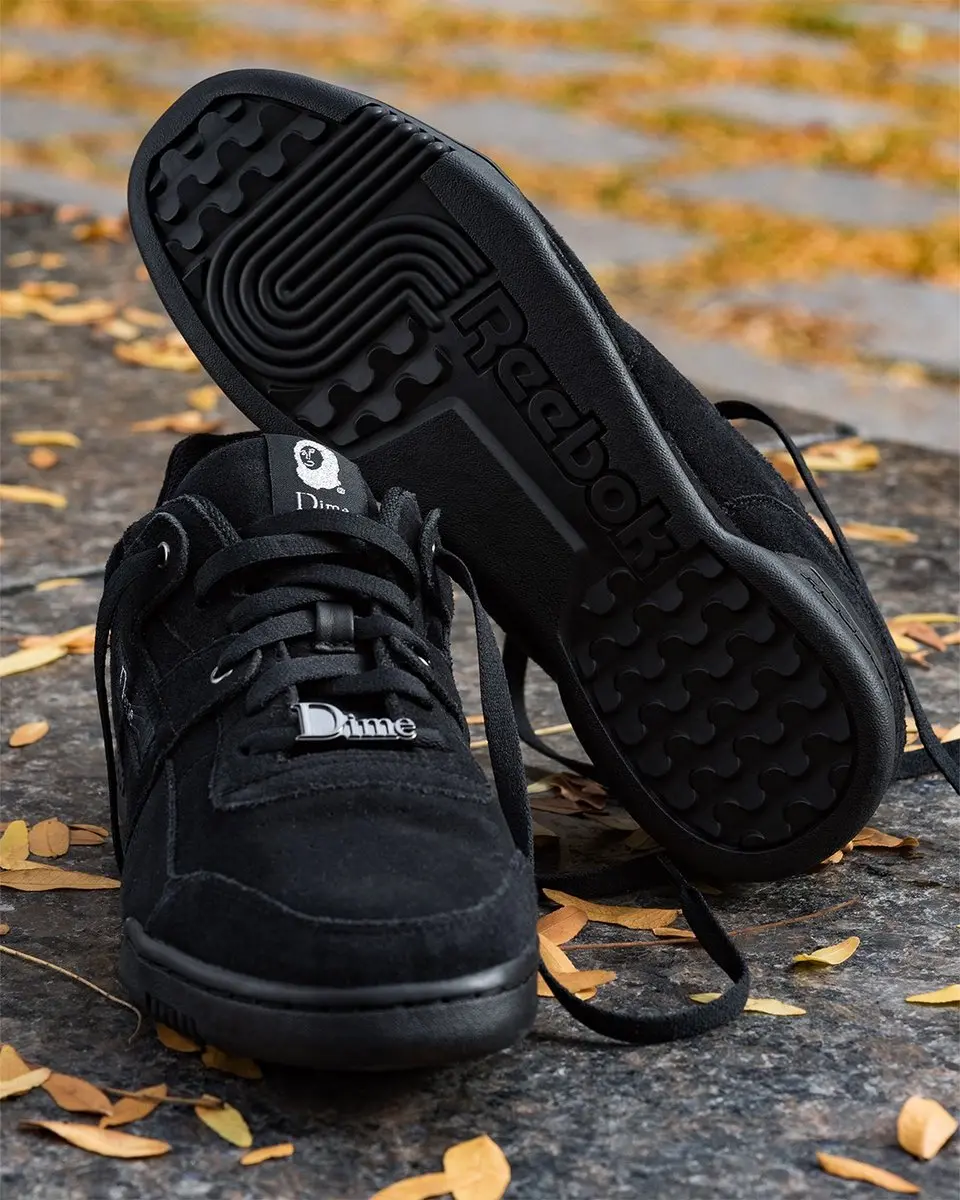 Alternative view of Giày Reebok Workout Plus 'Dime Black' GW9768