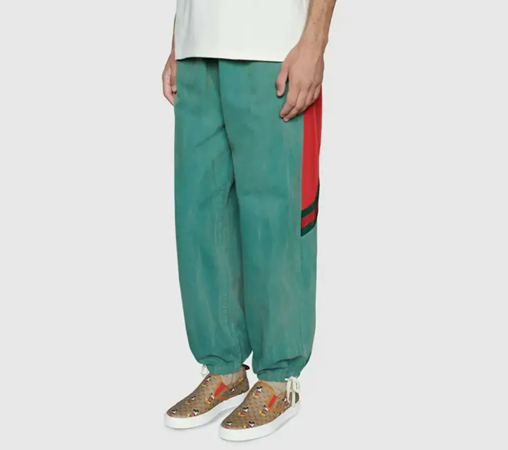 Giày Disney x Gucci GG Supreme Slip-On 'Mickey Mouse' 603689-HWU10-8492 - Ảnh 3
