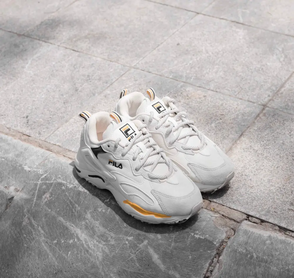Giày Fila Ray Tracer 'Beige Yellow Blue' 1RM01153-444 - Ảnh 4