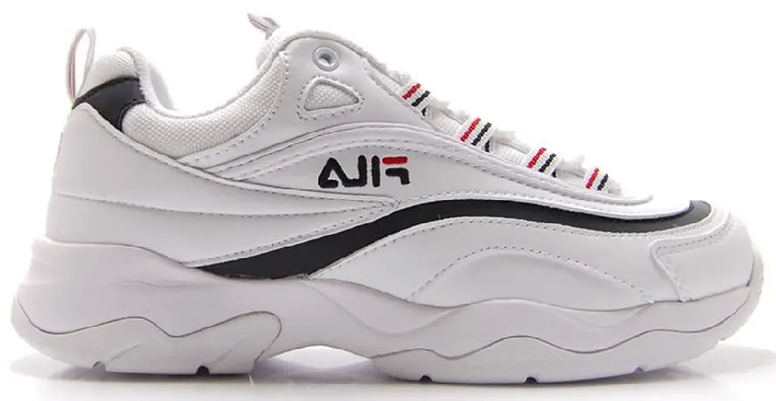 Giày Fila Ray 'White Navy' FS1SIA3061X-WBK