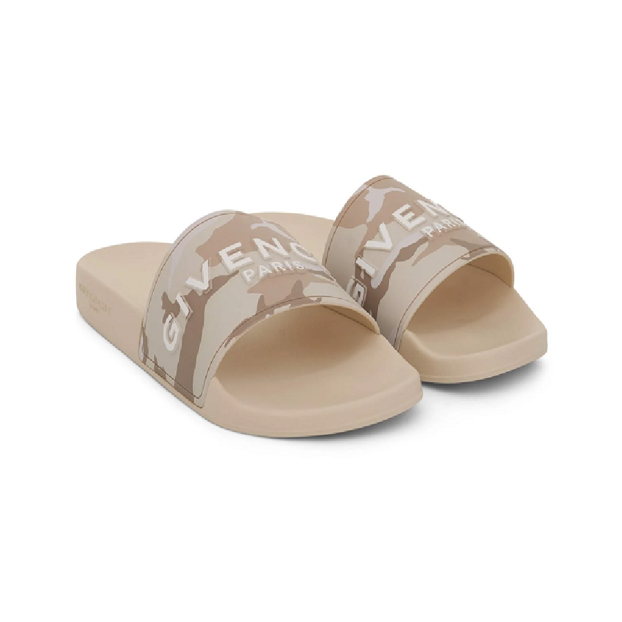 Dép Givenchy Transparent Camouflage 'Beige' BH300HH1AQ-288 - Ảnh 3