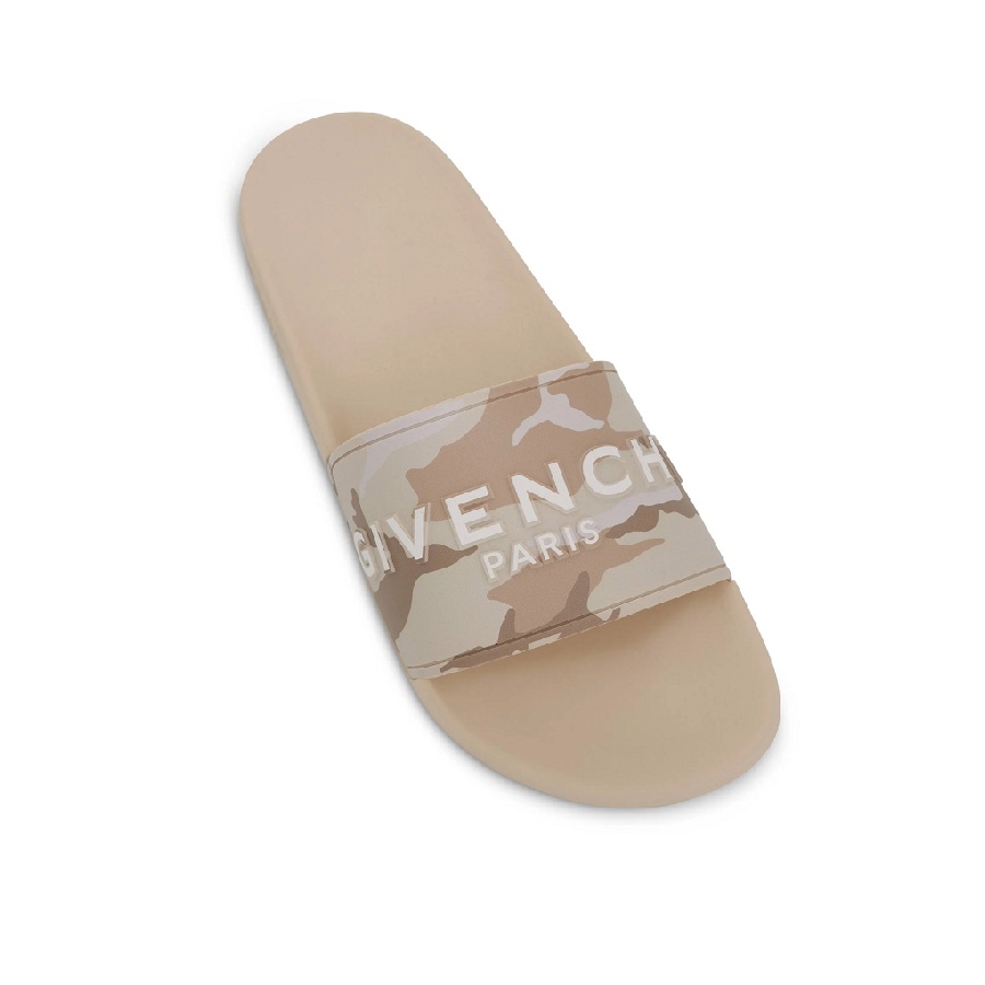 Dép Givenchy Transparent Camouflage 'Beige' BH300HH1AQ-288 - Ảnh 2