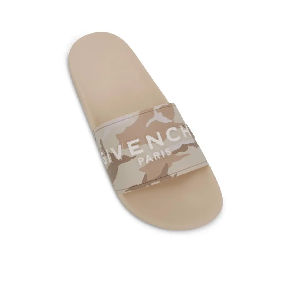 Dép Givenchy Transparent Camouflage 'Beige' BH300HH1AQ-288 - Ảnh 2