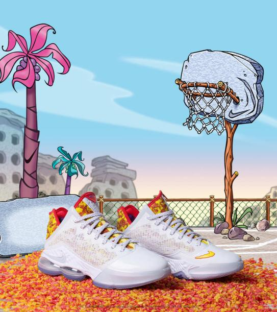 Giày Nike Lebron 19 Low 'Magic Fruity Pebbles' DQ8344-100 - Ảnh 5
