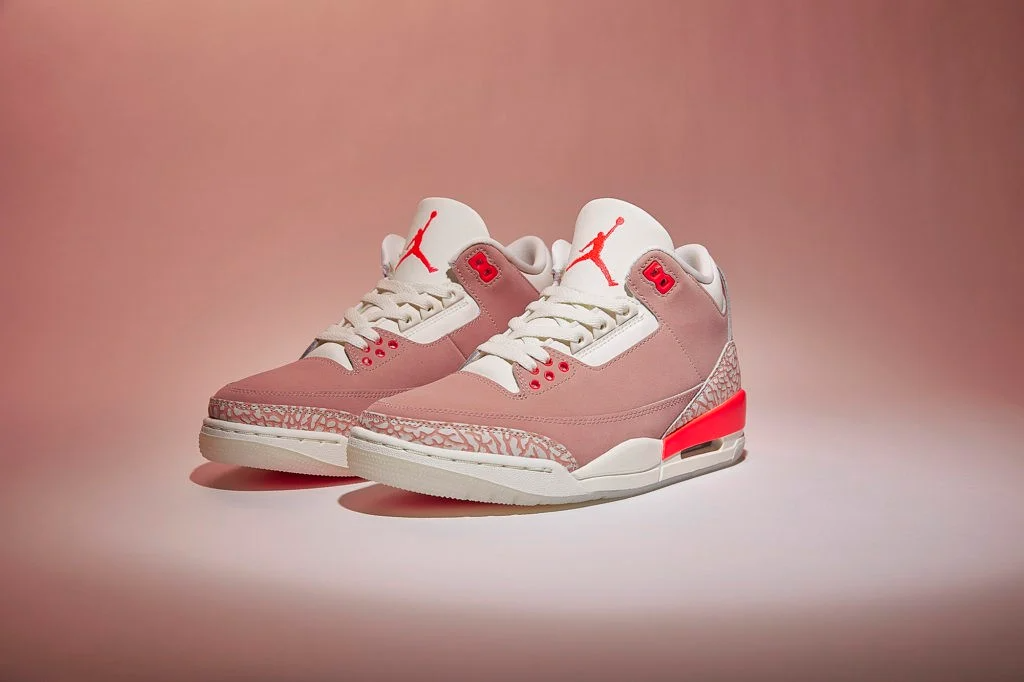 Giày Nike Wmns Air Jordan 3 Retro 'Rust Pink' CK9246-600 - Ảnh 3