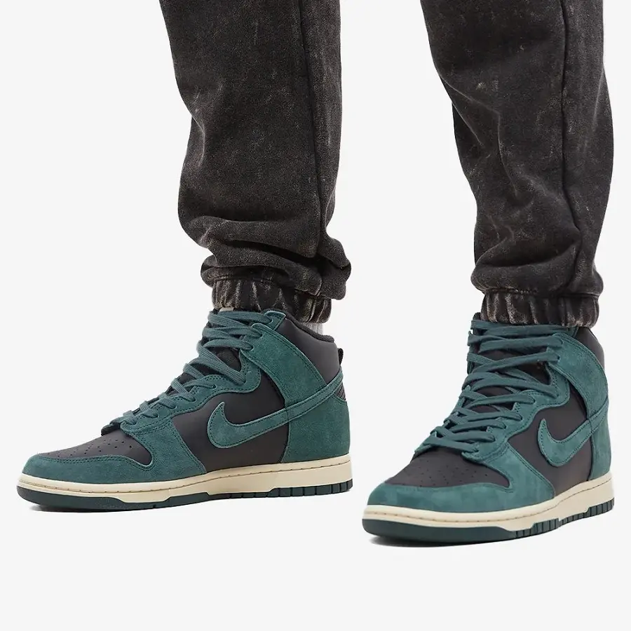 Alternative view of Giày Nike Dunk High Retro PRM Faded Spruce DQ7679-002