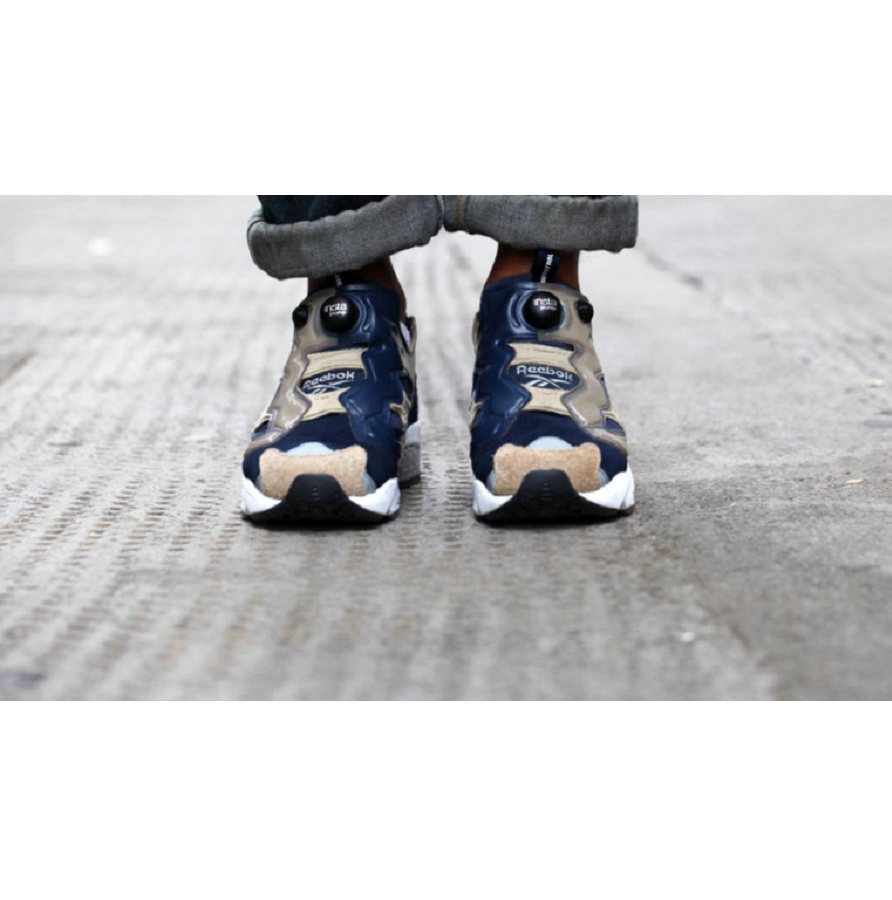 Giày Reebok Footpatrol x InstaPump Fury OG 'Navy' V61538 - Ảnh 5