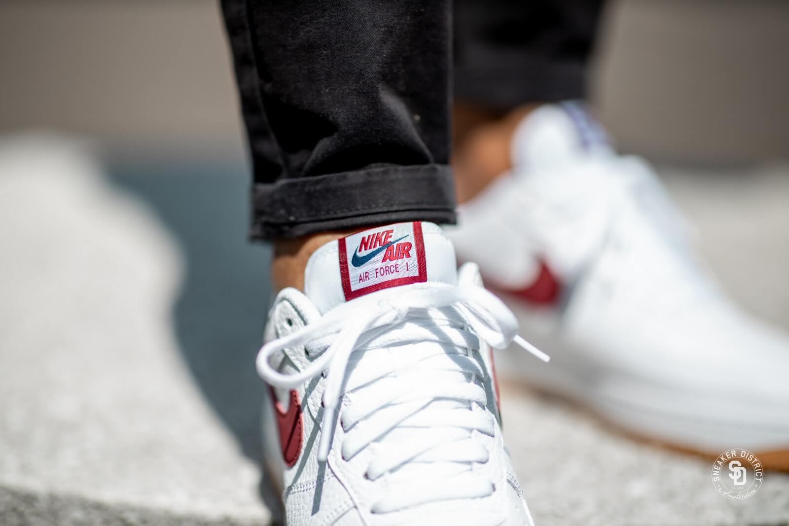 Giày Nike Air Force 1 Low 'Team Red Gum' CI0057-101 - Ảnh 5