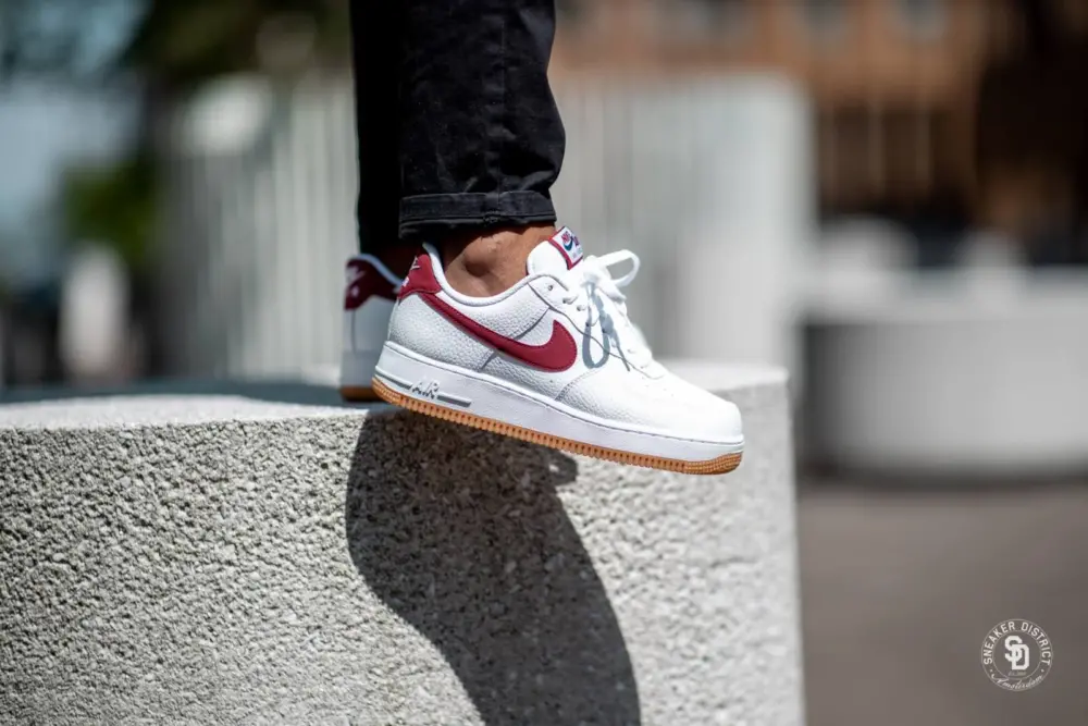 Giày Nike Air Force 1 Low 'Team Red Gum' CI0057-101 - Ảnh 6