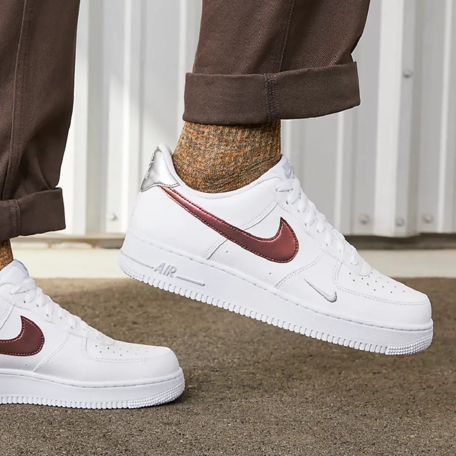 Giày Nike Air Force 1 07 Low 'White Picante Red' FD0654-100 - Ảnh 4