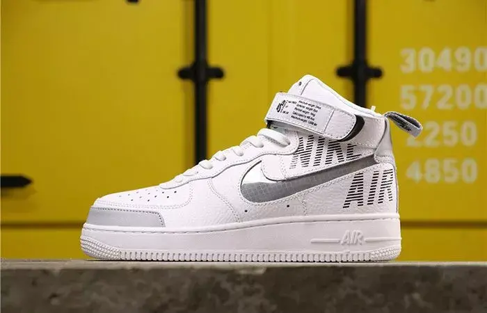 Giày Nike Air Force 1 High 'Under Construction - White' CQ0449-100 - Ảnh 3