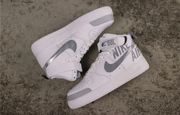 Giày Nike Air Force 1 High 'Under Construction - White' CQ0449-100 - Ảnh 5