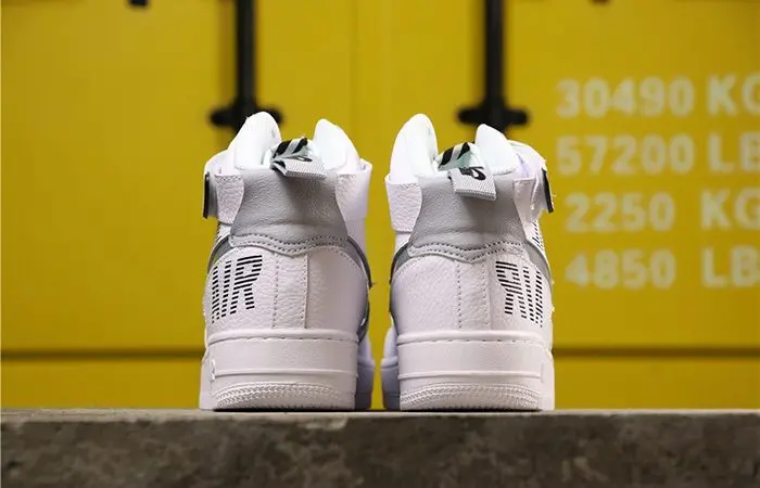 Giày Nike Air Force 1 High 'Under Construction - White' CQ0449-100 - Ảnh 4