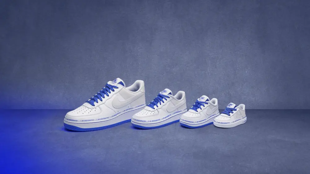 Alternative view of Giày Nike Uninterrupted x Air Force 1 Low QS 'More Than' CQ0494-100