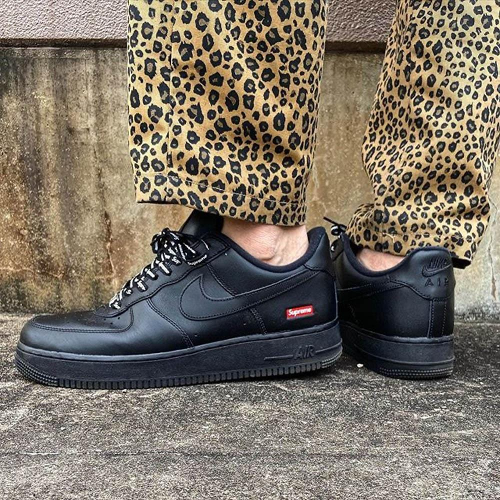 Giày Nike Supreme x Air Force 1 Low 'Box Logo - Black' CU9225-001 - Ảnh 3