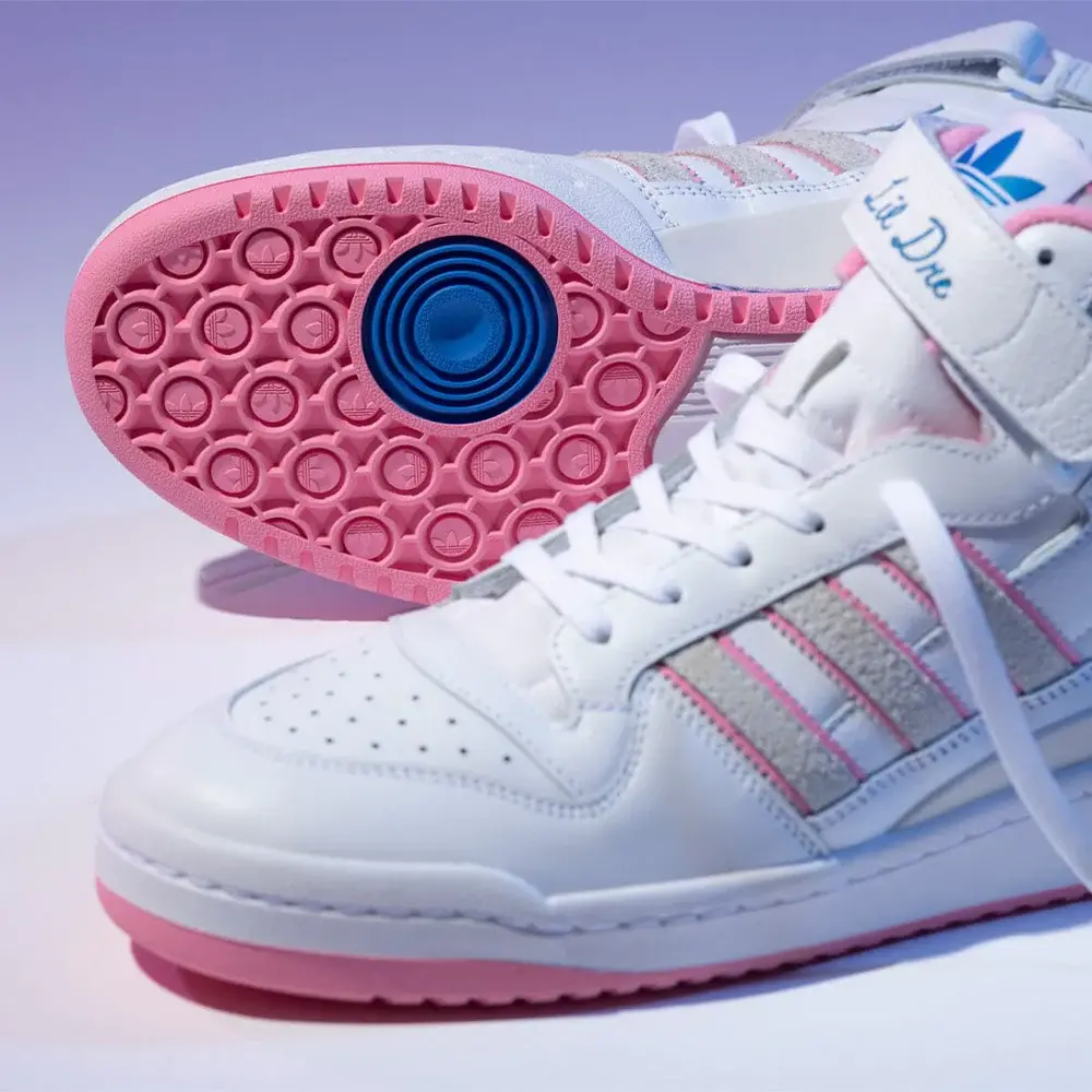 Giày Adidas Skateboards x Lil Dre x Forum 84 Mid ADV 'White' GZ4721 - Ảnh 4