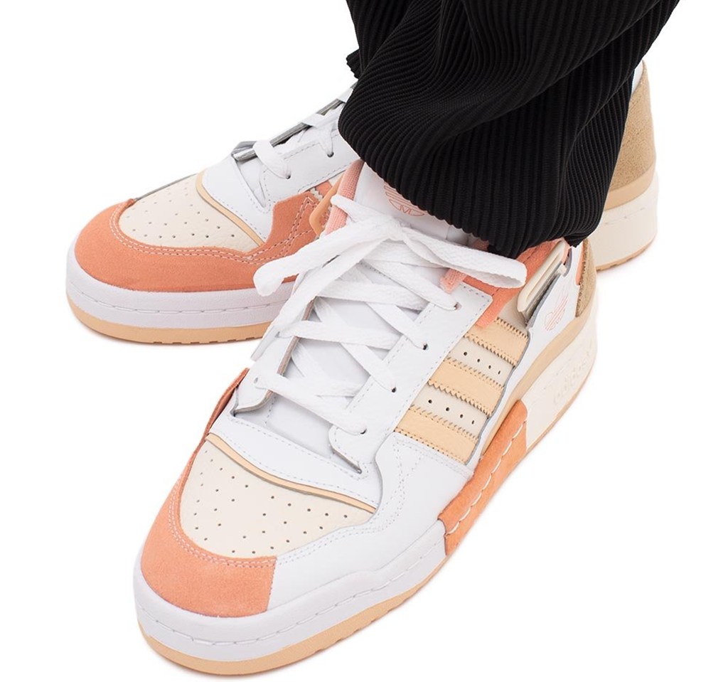Giày Adidas Forum Exhibit Low 'Cream Halo Amber' GZ5389 - Ảnh 5