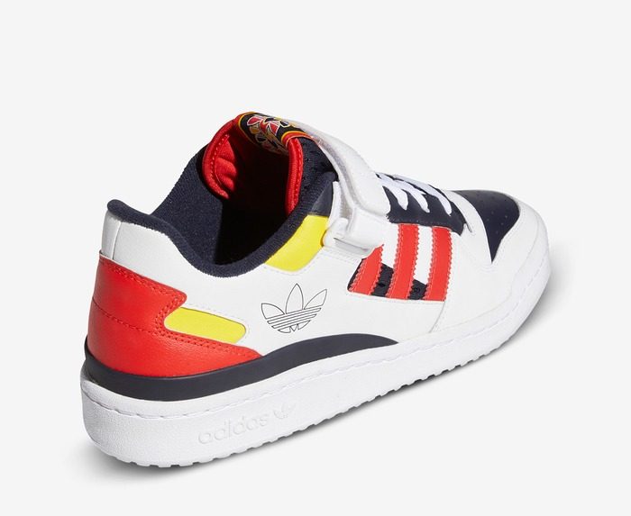 Giày Adidas Forum Low J 'Legend Ink Red' H04423 - Ảnh 3