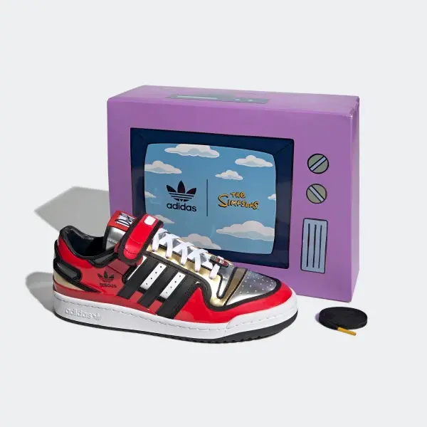 Alternative view of Giày Adidas The Simpsons x Forum Low 'Duff Beer' H05801
