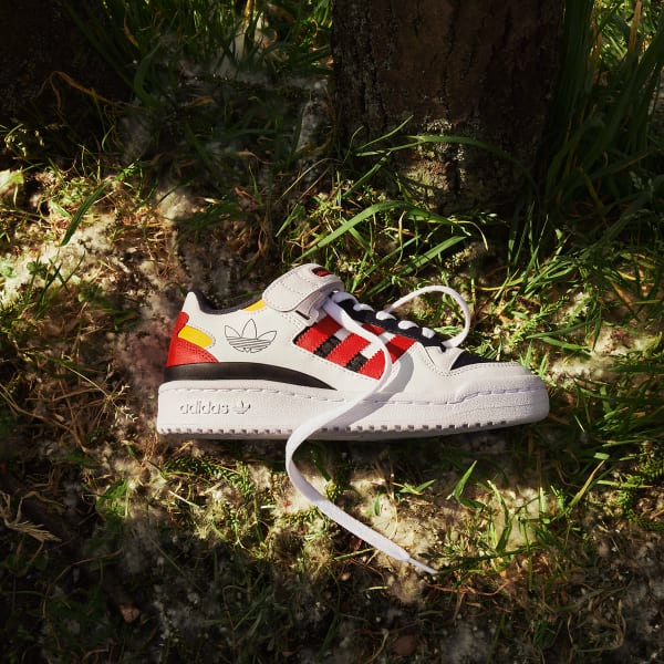 Giày Adidas Forum Low J 'Legend Ink Red' H04423 - Ảnh 4