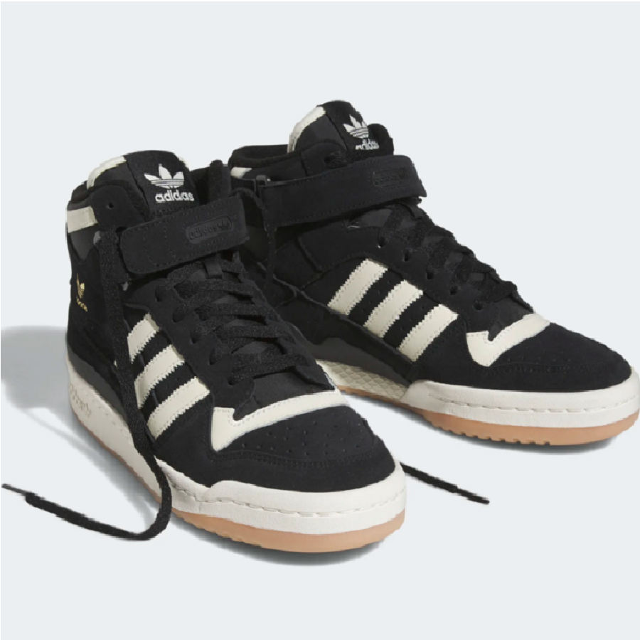 Giày Adidas Forum Mid ‘Black Cream Gum’ FZ6252 - Ảnh 2