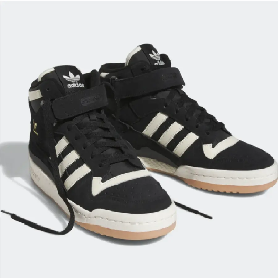 Alternative view of Giày Adidas Forum Mid ‘Black Cream Gum’ FZ6252