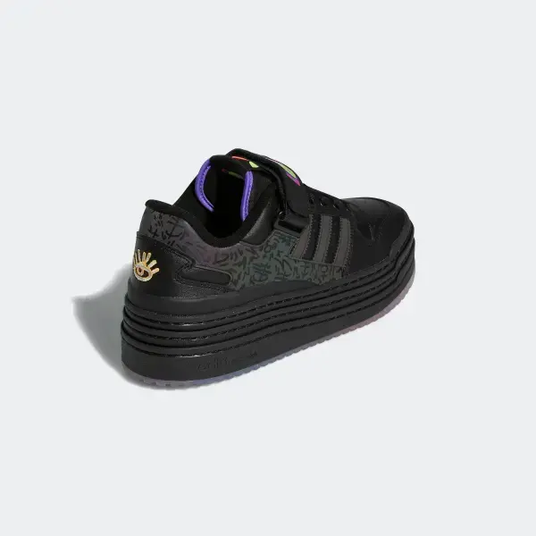 Giày Adidas Forum Triple Platform Pride Low 'Core Black' GX6396 - Ảnh 3