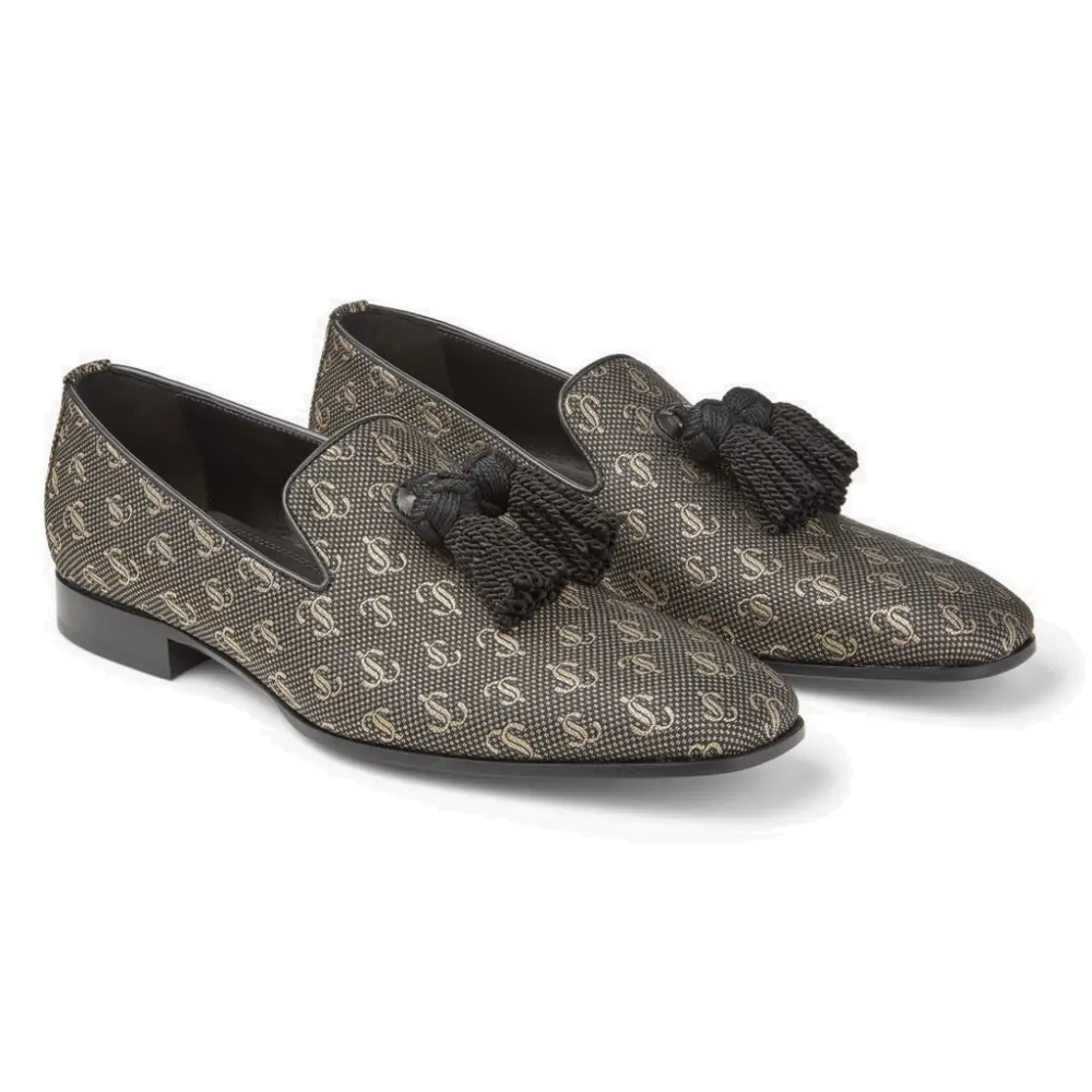 Alternative view of Giày Jimmy Choo Foxley 'Black Gold' FOXLEYMNBQ000034