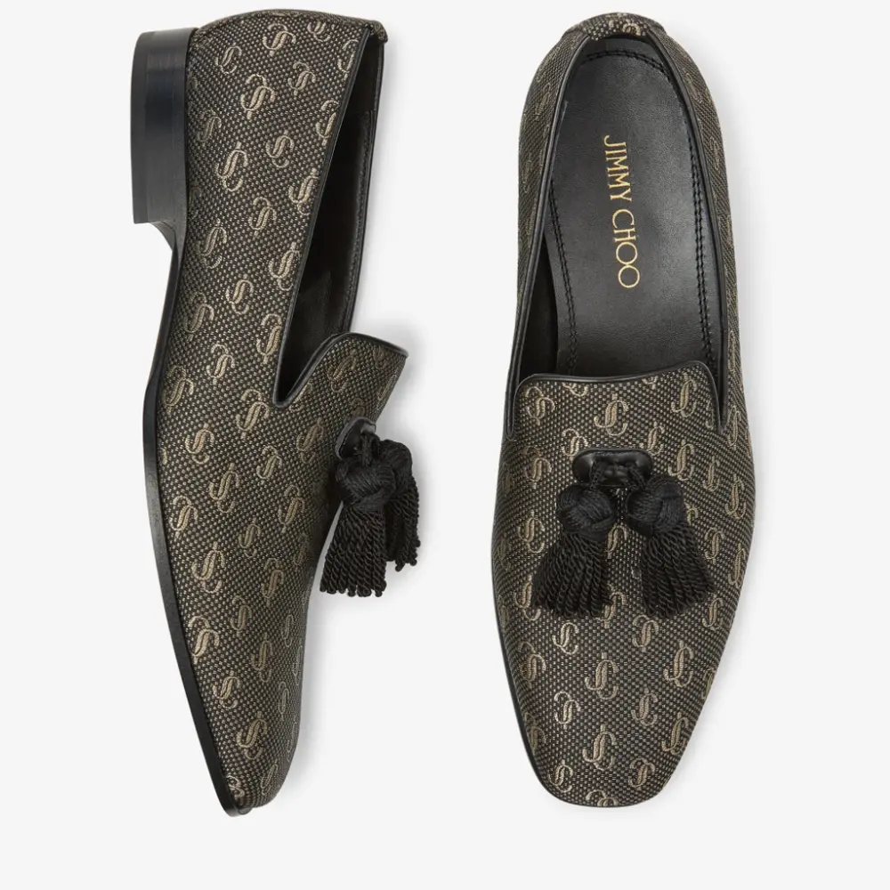 Giày Jimmy Choo Foxley 'Black Gold' FOXLEYMNBQ000034 - Ảnh 5