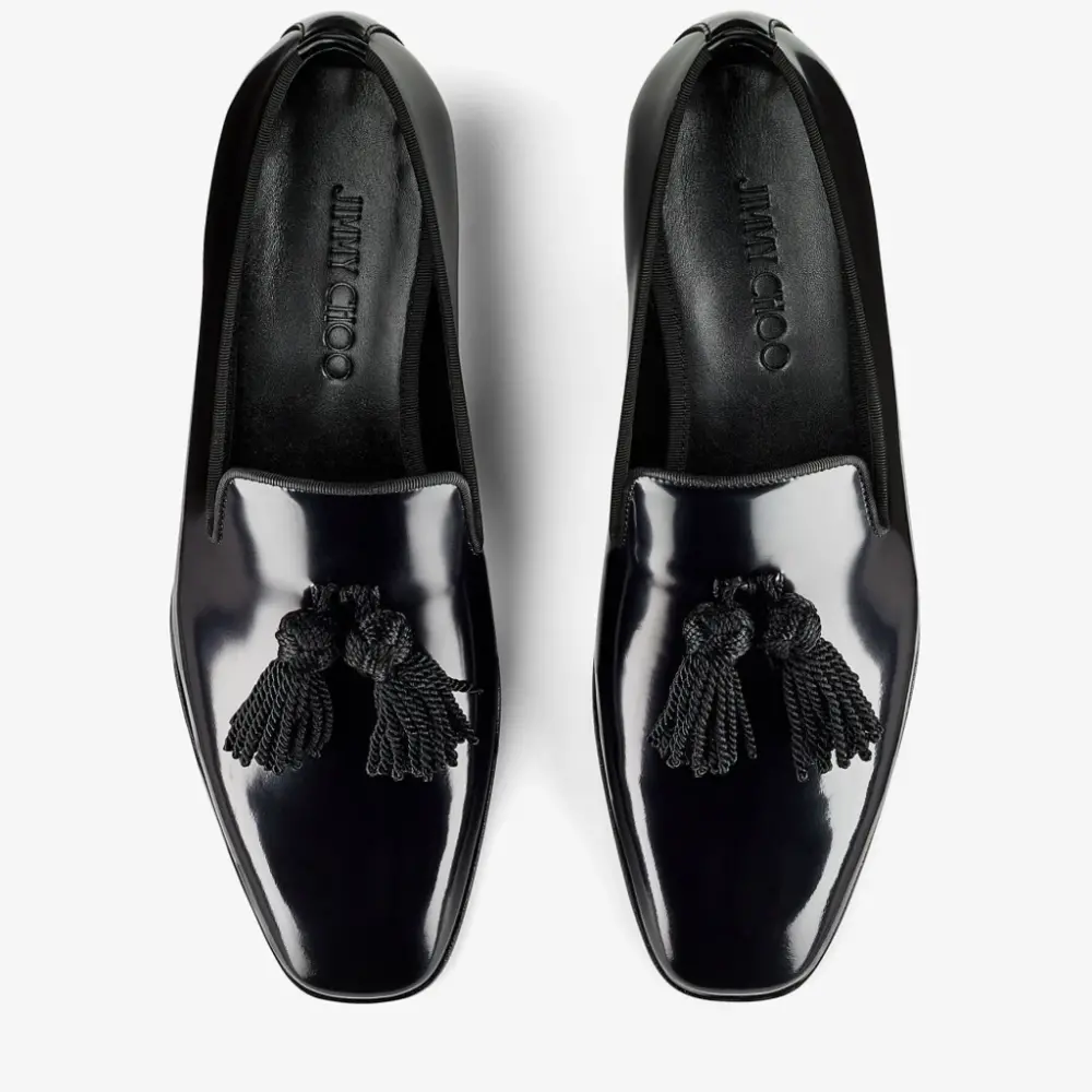 Giày Jimmy Choo Foxley/M 'Black' FOXLEYMSIC010003 - Ảnh 3