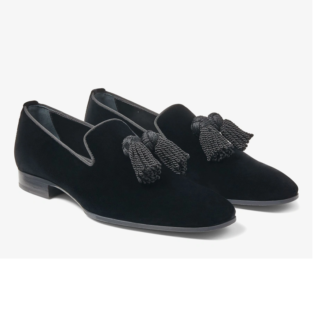 Giày Jimmy Choo Foxley/M 'Black' FOXLEYMVEL010003 - Ảnh 2