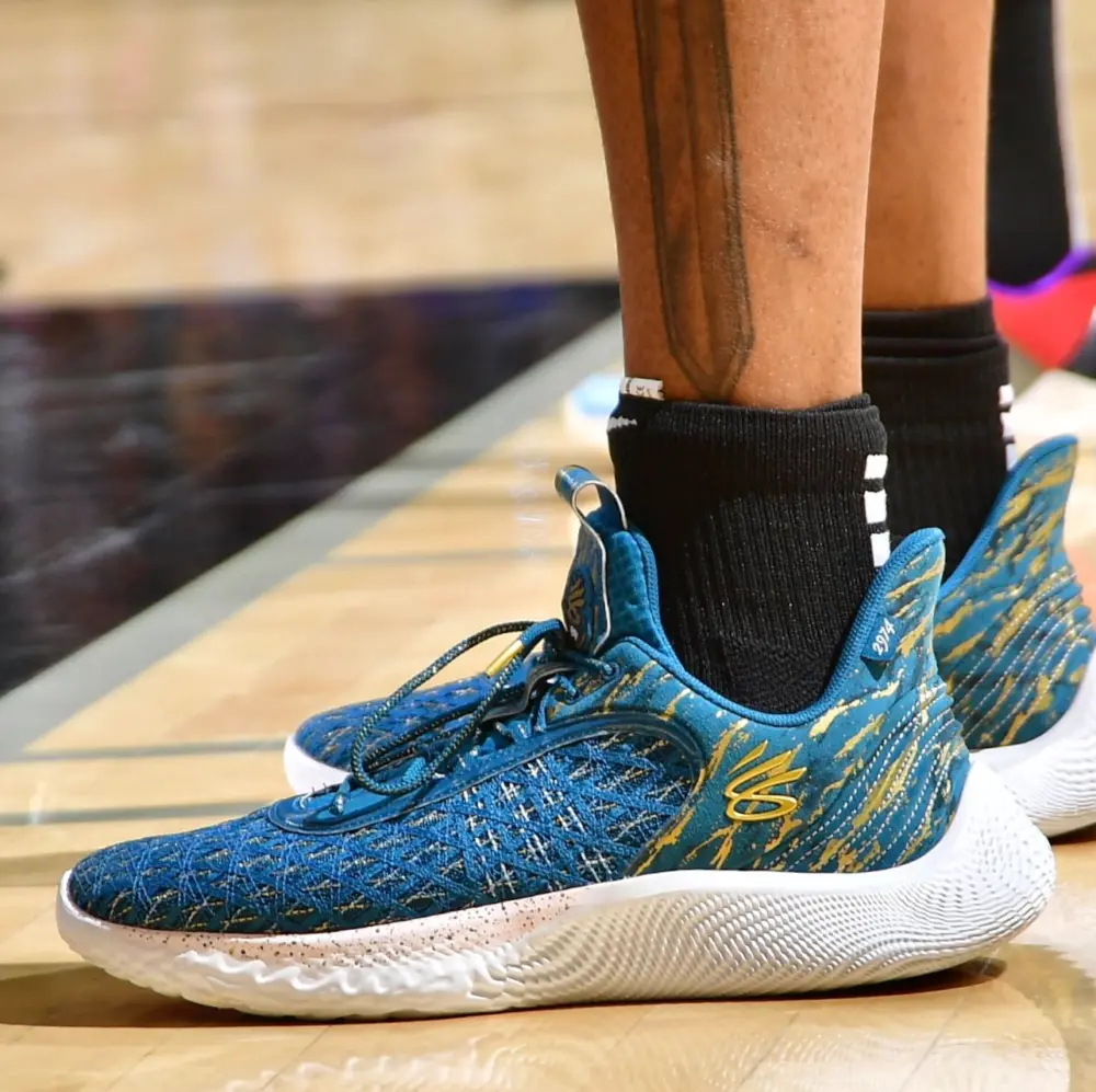 Giày Under Armour Curry Flow 9 '2974' 3026437-400 - Ảnh 3