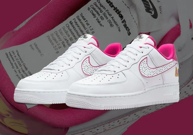 Alternative view of Giày Nike Air Force 1 Low 'Dragon Fruit' DV3809-100