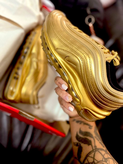 Giày Nike Air Max 97 'Olympic Gold' CT4556-700 - Ảnh 3