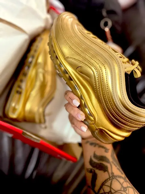 Giày Nike Air Max 97 'Olympic Gold' CT4556-700 - Ảnh 3