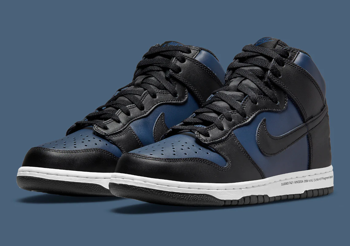 Giày Nike Fragment Design x Dunk High 'Tokyo' DJ0383 400 - Ảnh 3